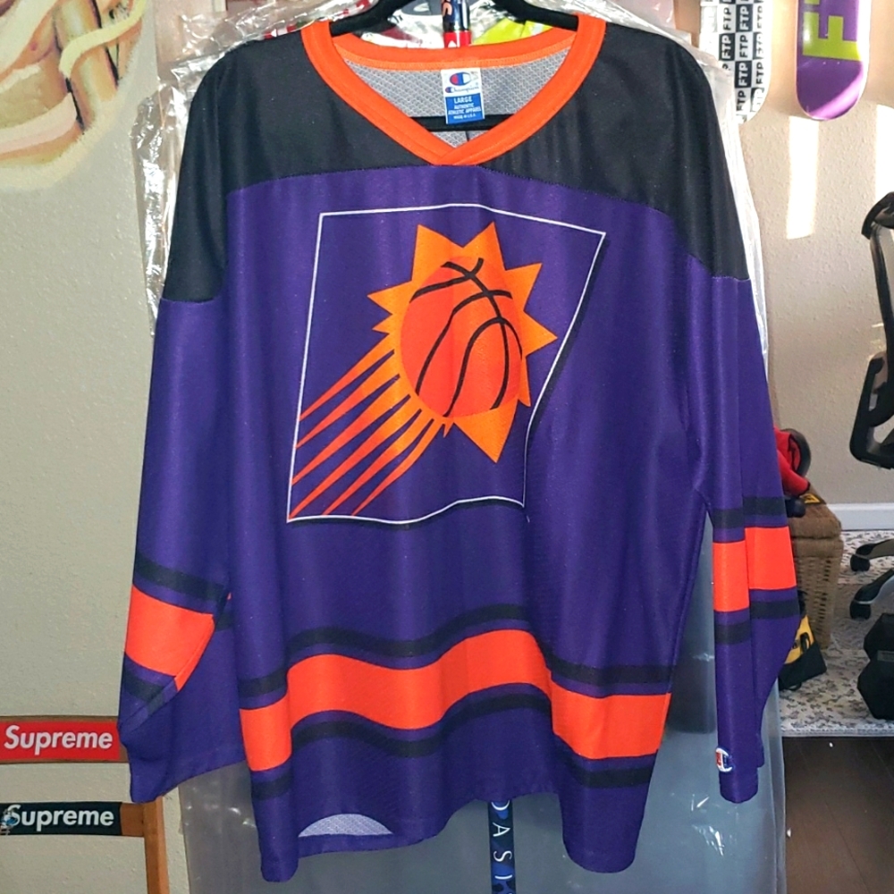 Phx Suns NBA Champion hockey jersey